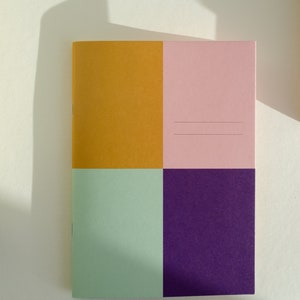 Notizheft Color Block / DIN A5 / Naturpapier Bild 2