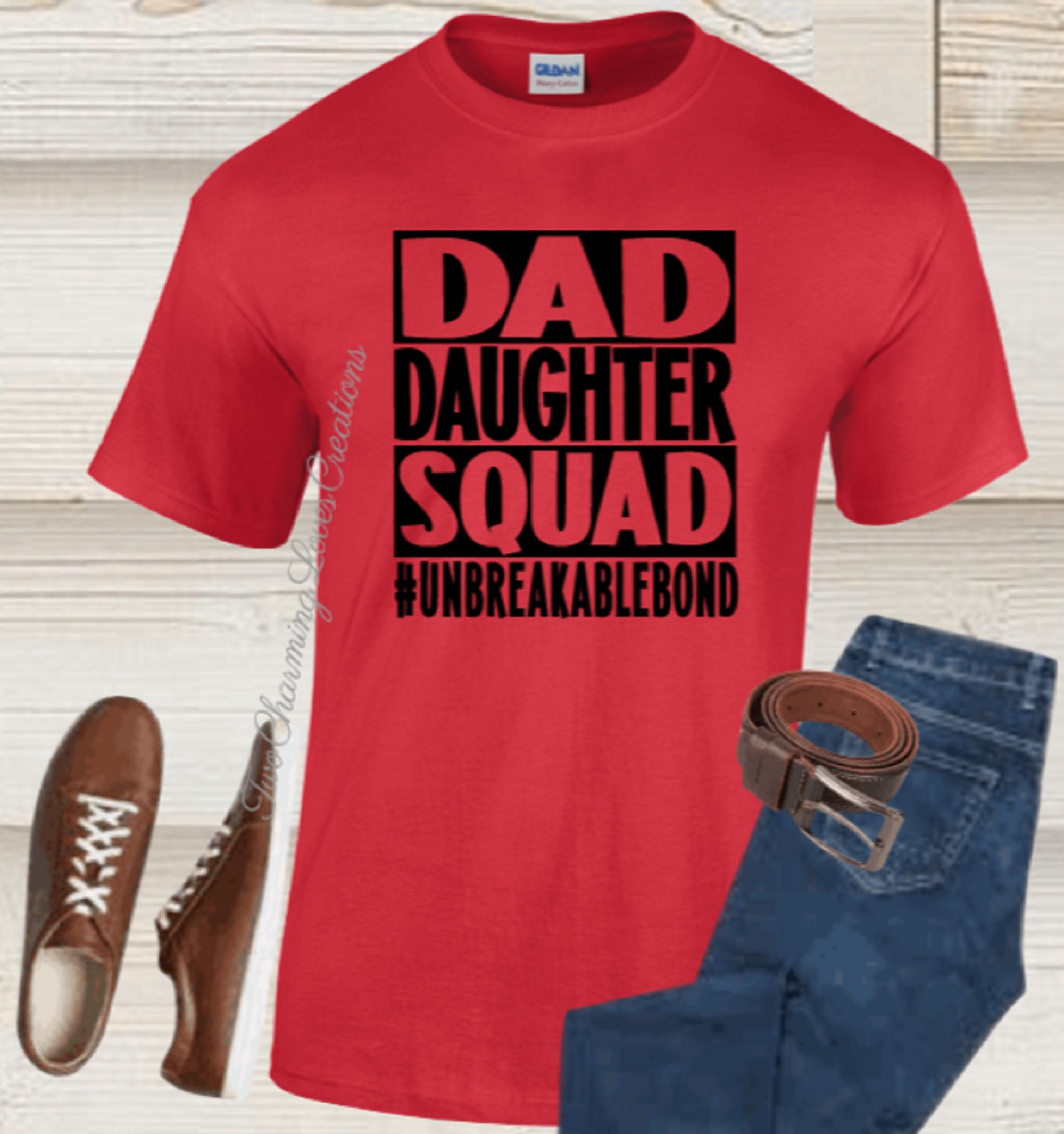 Dad Daughter Squad unbreakablebond 