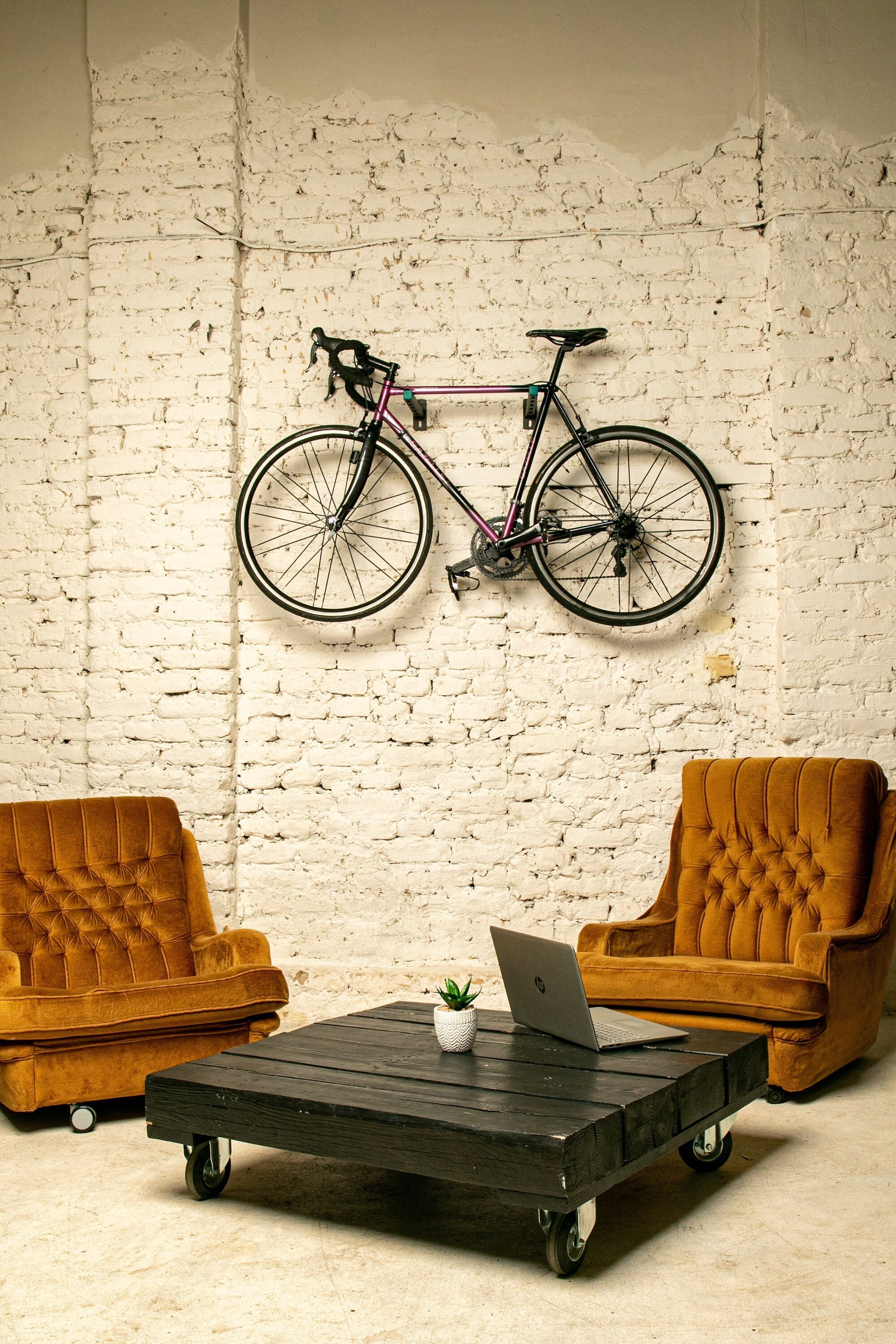 Wall Bike Rack / Bike Hanger / Bike Holder / Bike Shelf / Bike Stand / Hanging bike system / Metal Bike Rack / Hanger Cushioning rubber