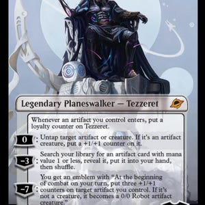 Podgląd Tezzeret, Cruel Captain Edge of Eternities MTG Proxy Card