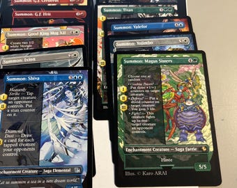 Final Fantasy Magic the Gathering Deck - Orzhov Sacrifice/artifact - MTG 60  Card - Etsy