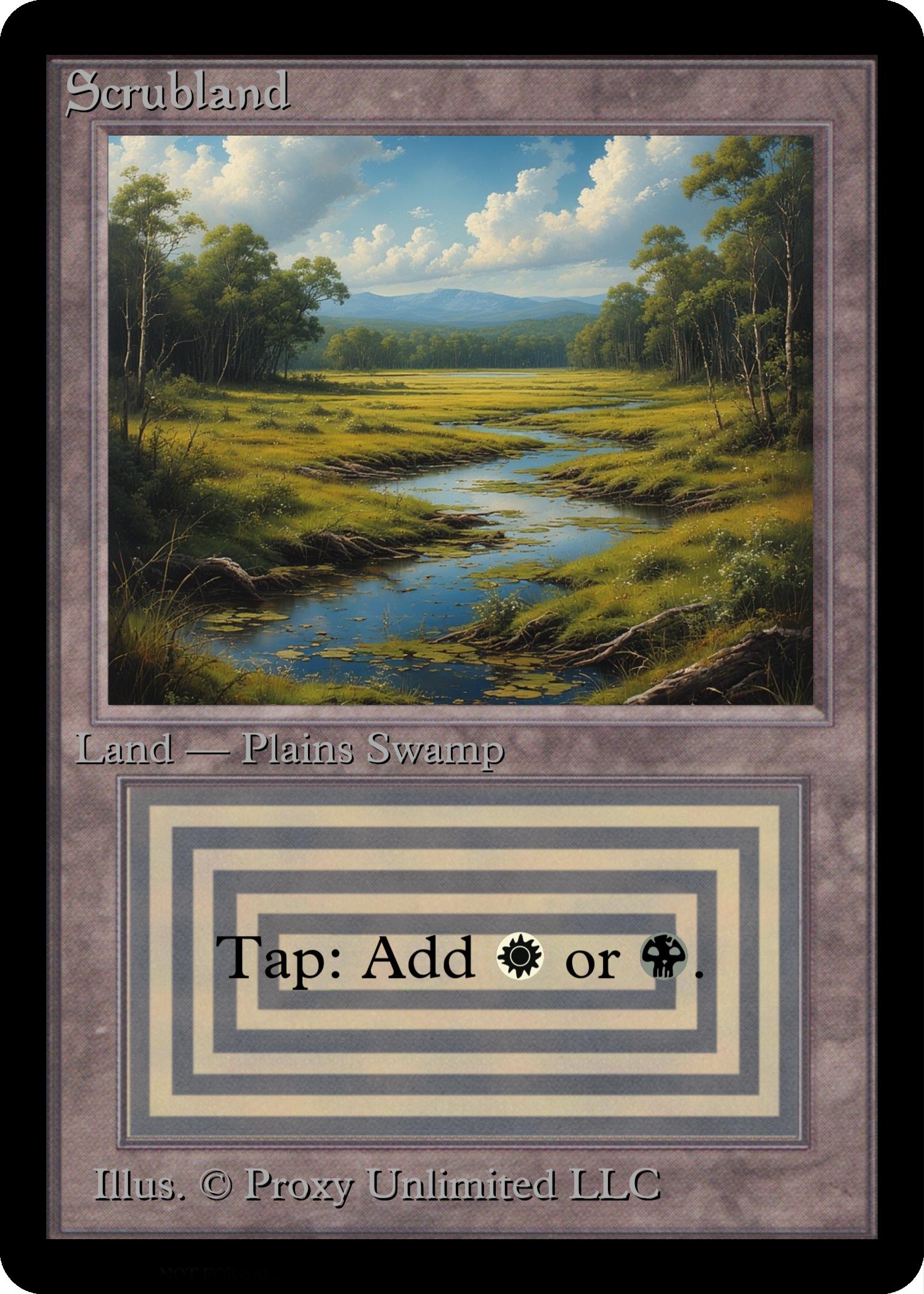 Dual Lands Originale - Set Di 10 Art/Playtest Personalizzati - Foto 6