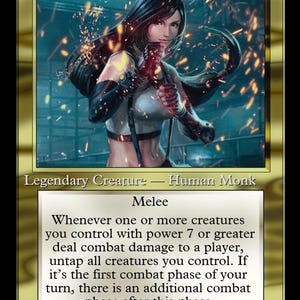 Commandant Tifa, Martial Artist Playtest Proxy Deck