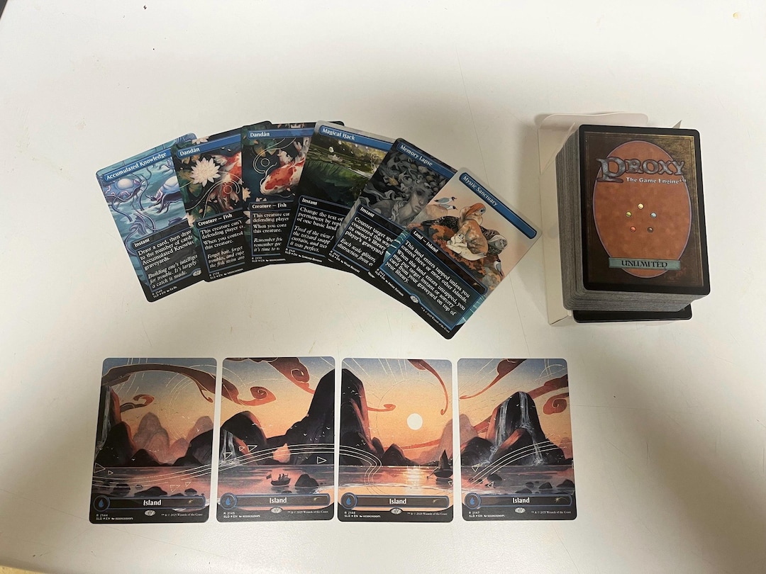 Dandan Secret Lair Proxy Deck 80 Cards - Etsy