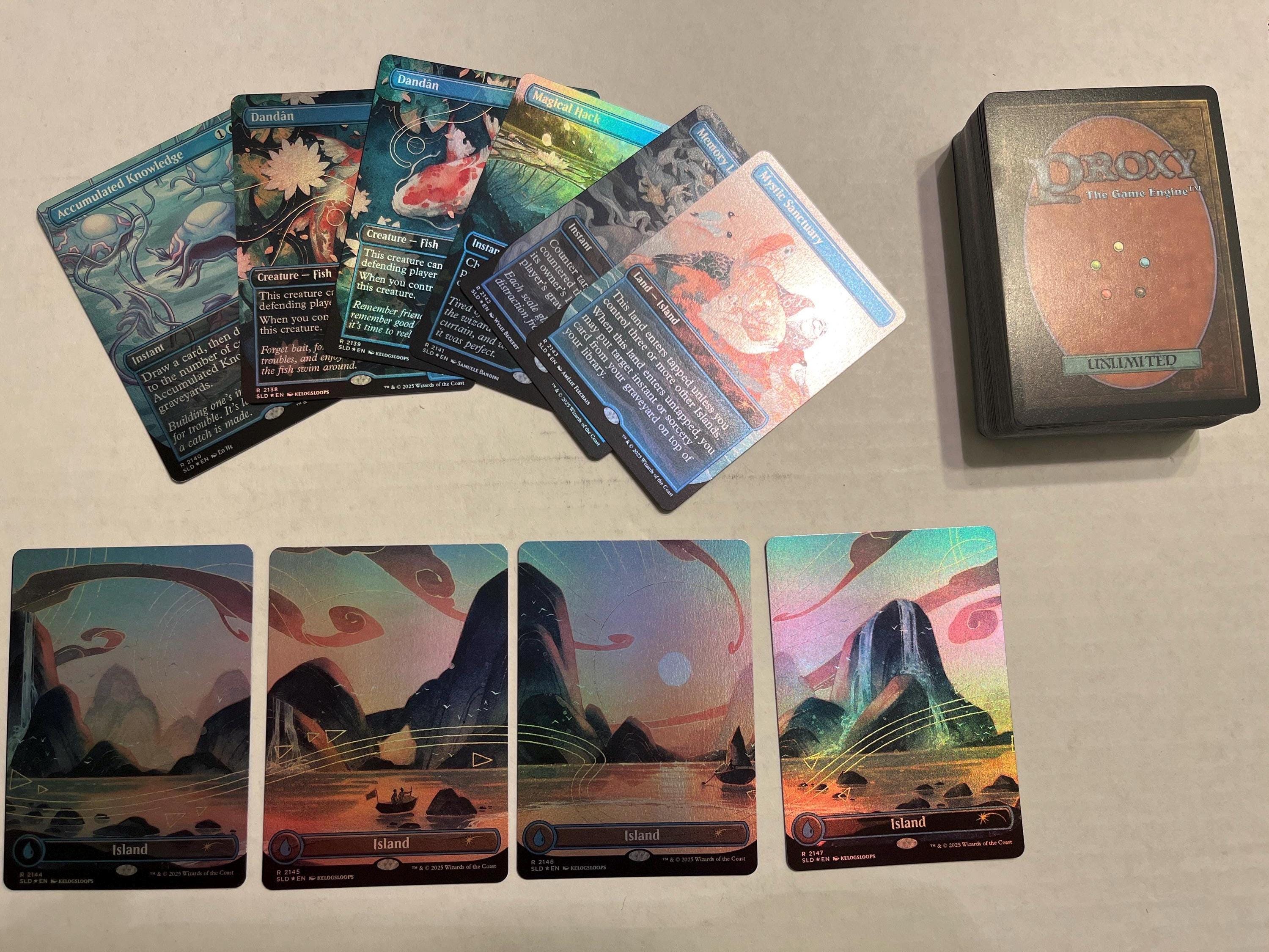 Dandan Secret Lair Proxy Deck 80 Cards - Etsy Israel