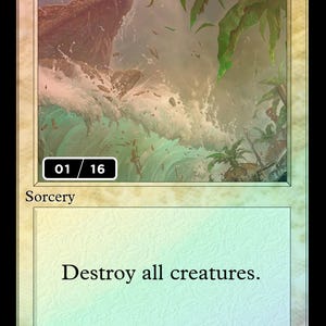Final Fantasy Secret Lair Proxies Bonuskarten enthalten Foils Seriennummern / 16