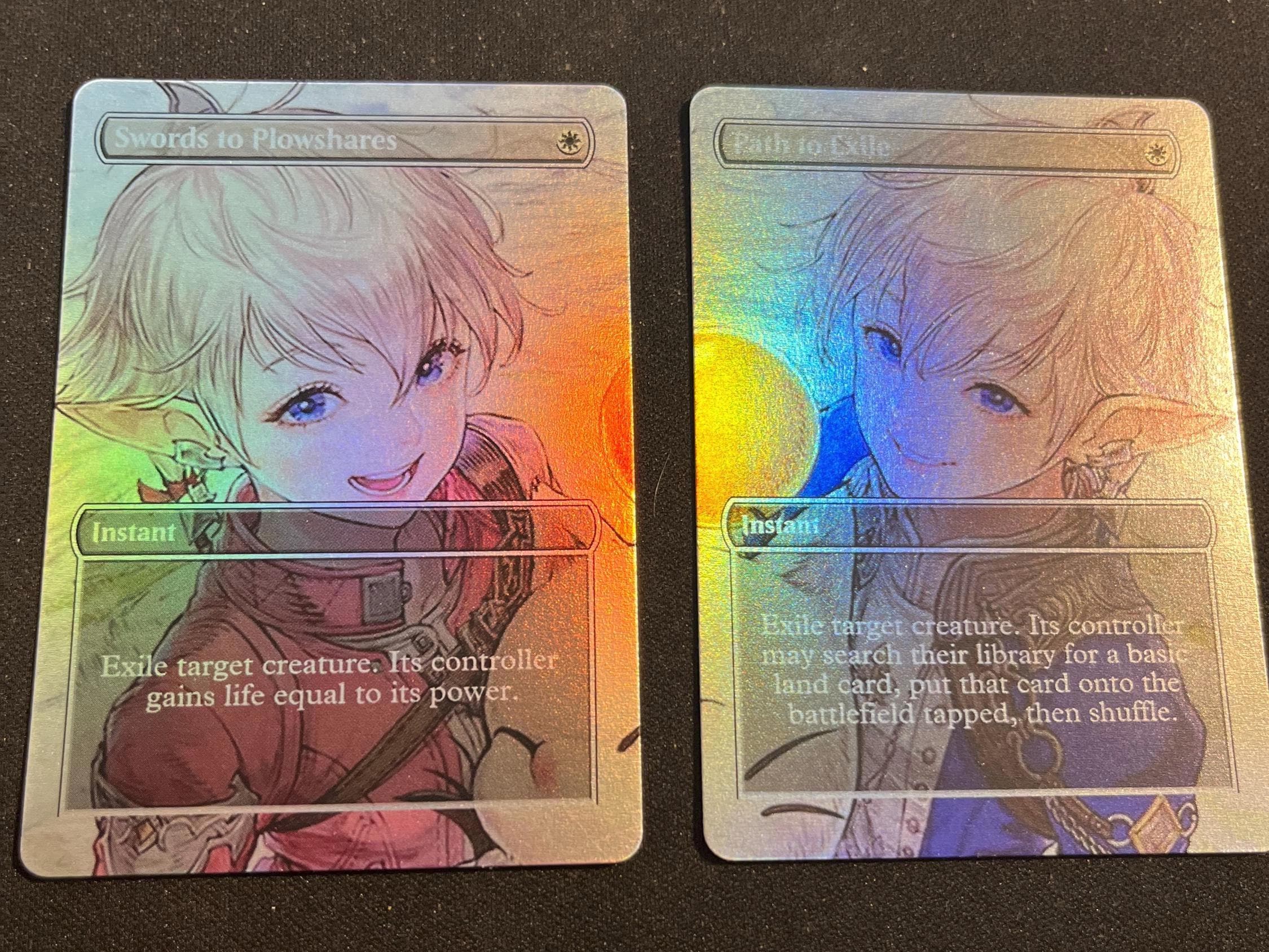 Final Fantasy XIV Foil Promo Cards: Swords of Plowshares