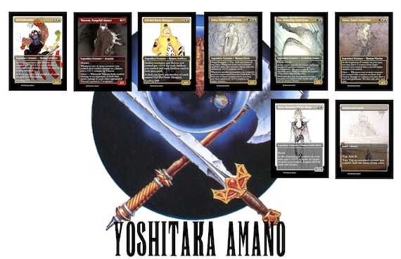 amano mtg card Liliana, Dreadhorde General - Yoshitaka Amano main image 1