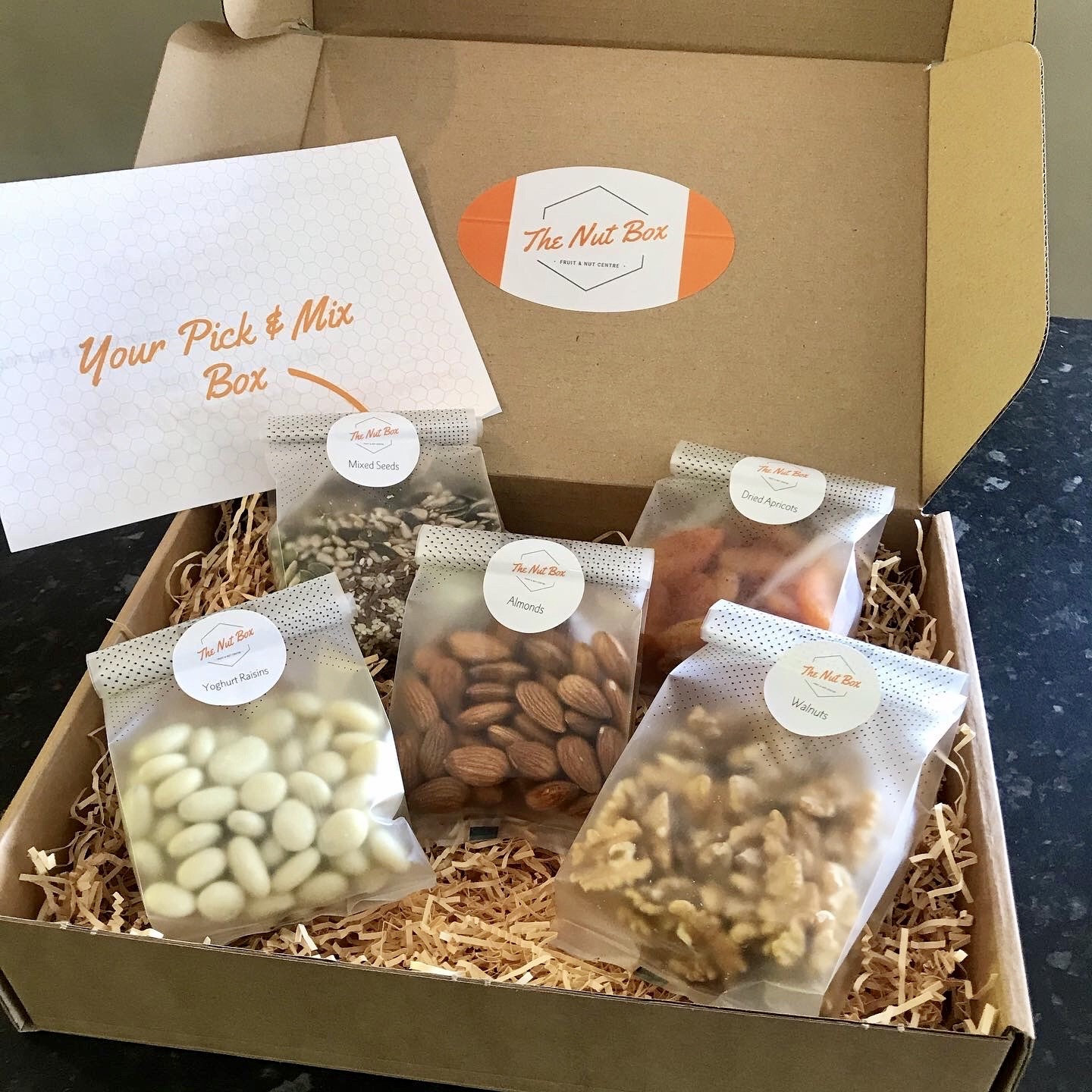 Fruit and Nut Gift Box Etsy
