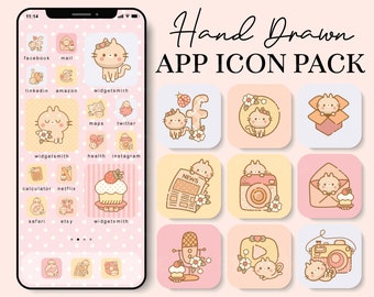 Pusheen App Icons - Cute App Icons for iOS & Android - Free Download