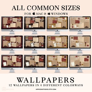 Functional Mac Wallpaper and Mac Folder Icons for your Mac or Windows Desktop to customize your Computer! This hand drawn Wizard Wallpaper Organizer Bundle creates a whole new look of your Desktop and keeps you organized!