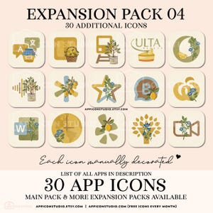 Summer App Icon iOS Lemon Aesthetic Yellow iPhone Icon Pack Widgets Cute App Covers Lemonade Phone Theme Blue Android Wallpapers Italian Vibes Background Design for iPhone Apple Samsung Google Phone Yellow and Blue Stripes App Icon Expansion Pack by App Icon Studio, by AppIconStudio