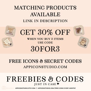 Cute Halloween Aesthetic App Icon Bundle with little ghosts, including Icons, Widgets, Wallpapers and Installation Guides for iOS and Android. A lovely Watercolor Texture makes these app icons and wallpapers unique and special.