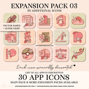 Strawberry App Icon Pack for iPhone and Android Phone Strawberry Wallpapers Cute Phone Wallpaper Custom Pink Aesthetic iOS Icons by App Icon Studio, by AppIconStudio