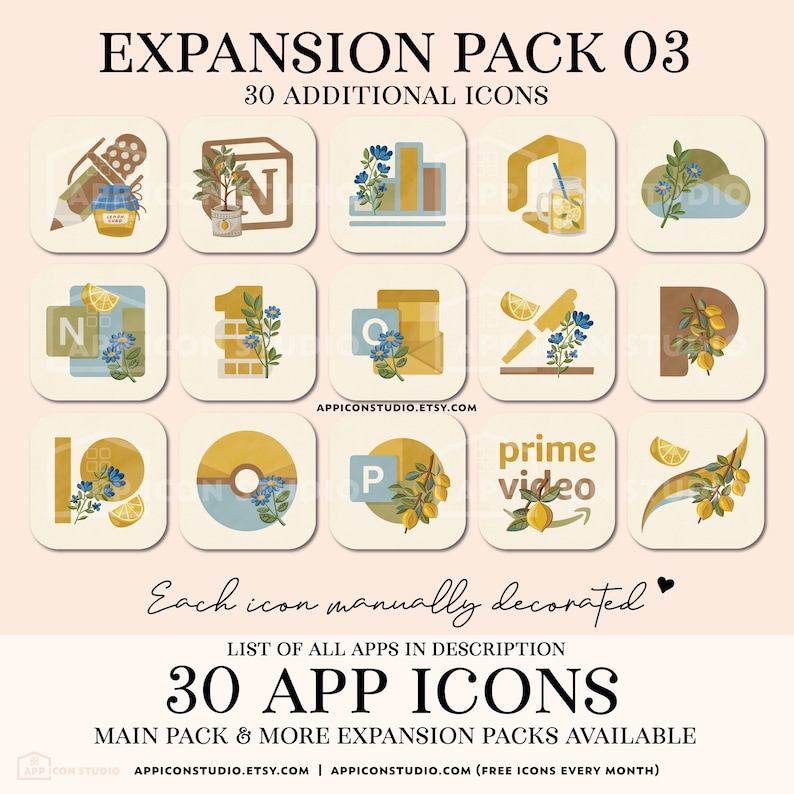 App Icons for Summer iOS Lemon Aesthetic Yellow iPhone Icon Pack Phone Wallpapers Widgets Cute App Covers Blue Android Background Fruit Theme Samsung Phone Aesthetic Summer Wallpaper Cute Background Light Blue and Yellow Lemonade Theme for Summer by App Icon Studio, by AppIconStudio
