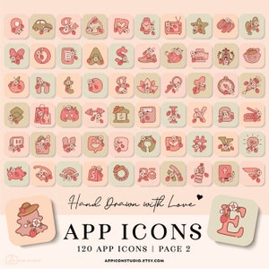 This Strawberry Aesthetic App Icon Pack comes with hand drawn Icons, Widgets and Wallpapers. Use it to customize your Home Screen and to create a whole new look of your device. An easy to understand Installation Guide with Images is included.
