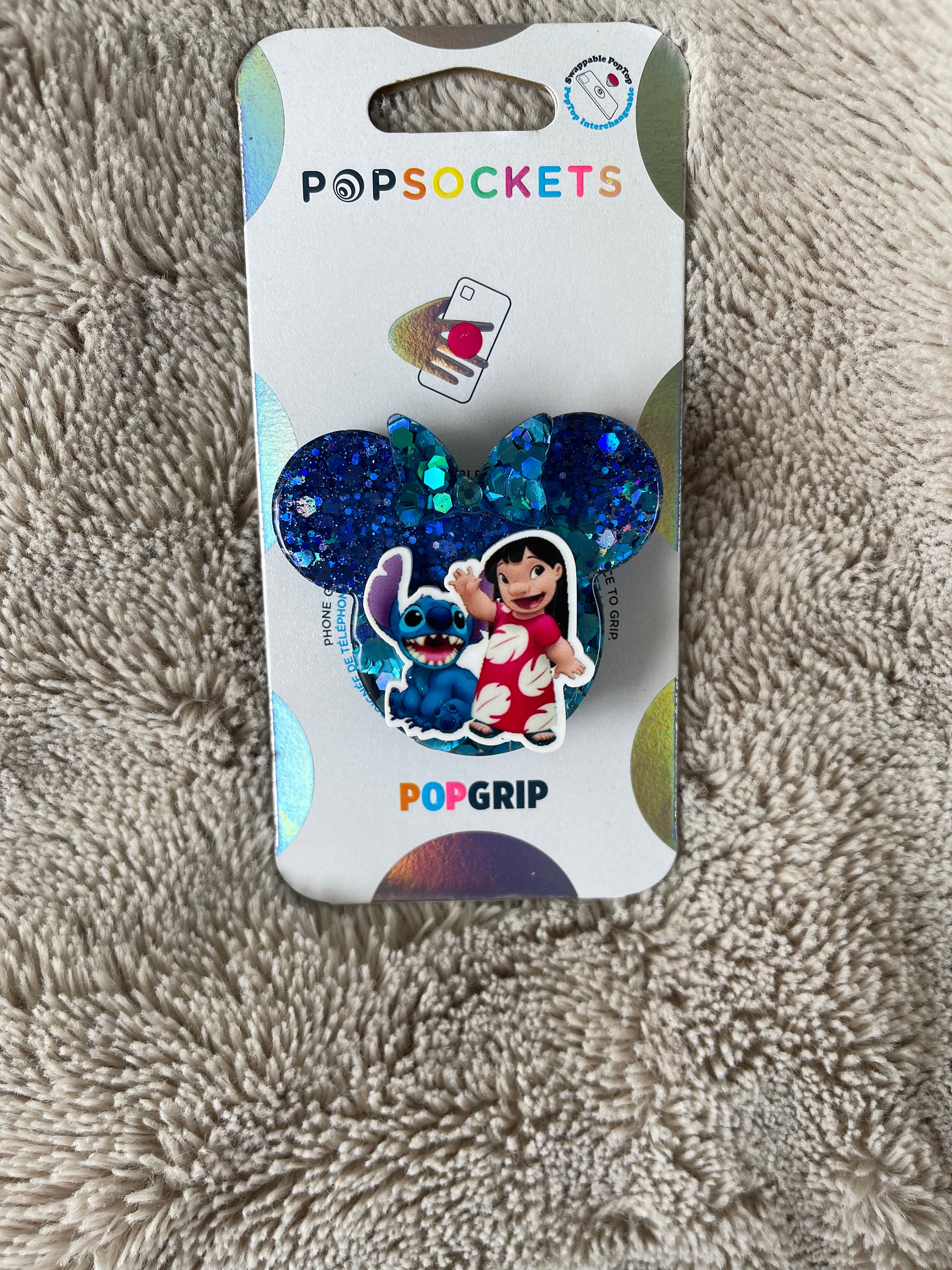 Lilo & Stitch - Poignée de téléphone Popsockets - Motif  Stitch