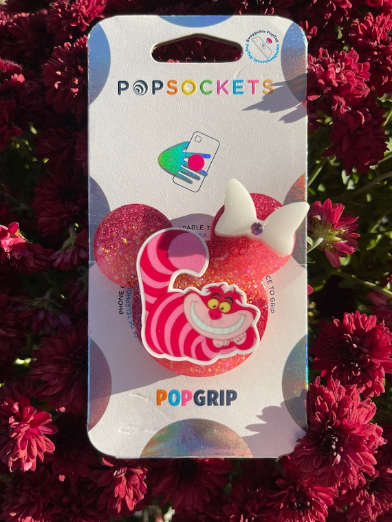 Cheshire Cat Popsocket badge Reel Etsy