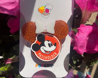 Pass holder Popsocket/ Badge reel