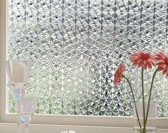 3D Crystal Static Cling Decorative Window Film