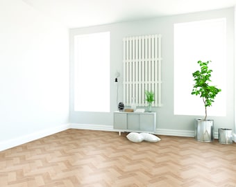 Herringbone Maple Wood Self adhesive Vinyl Flooring Sheet Sticker