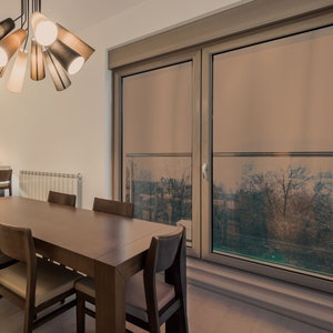Gold Tint Solar Control Static Cling Window Film