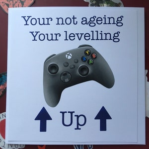 Carte d'anniversaire - Thème Gaming