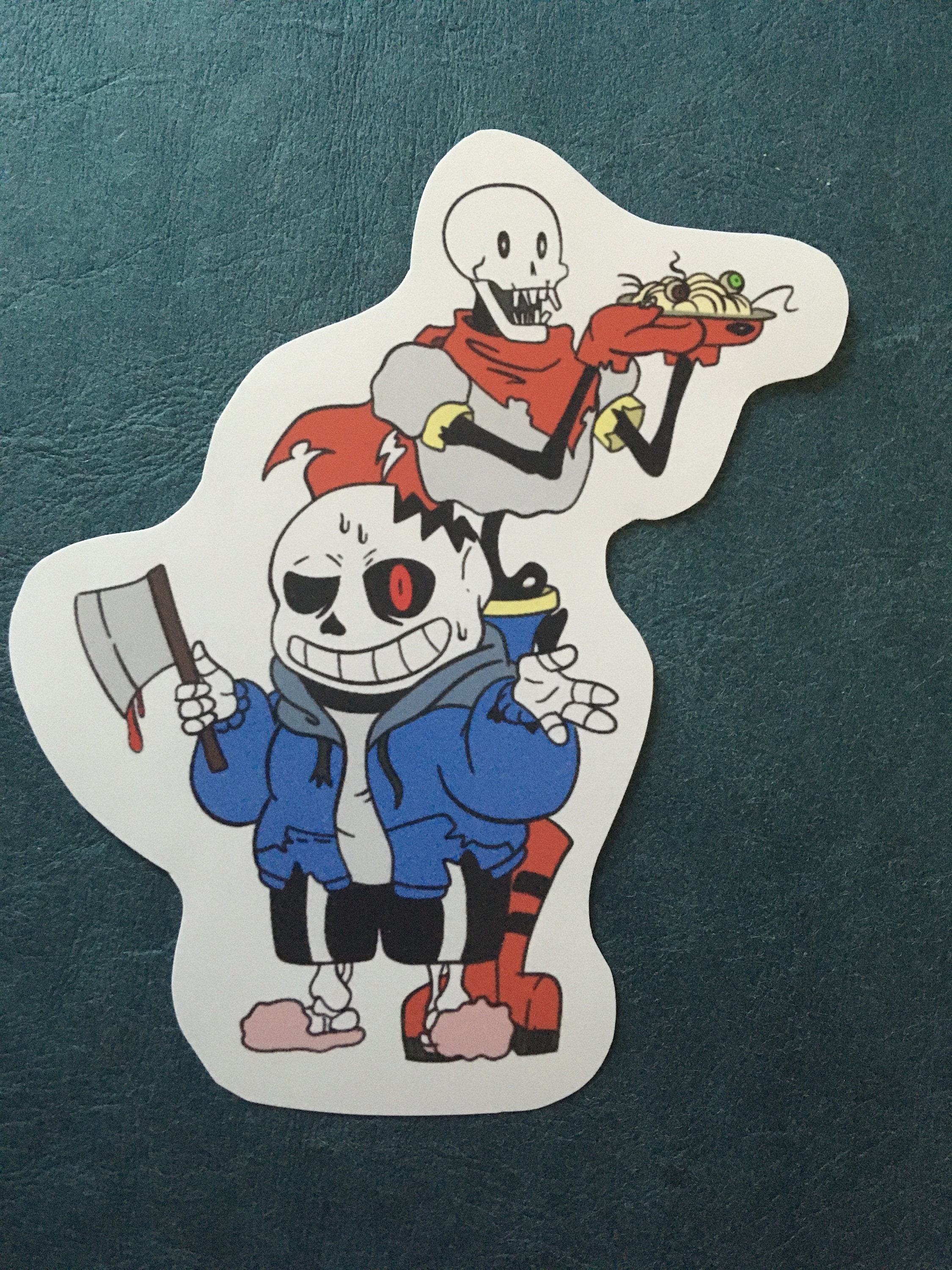 Horror sans  Sticker for Sale by ElinaSanglert