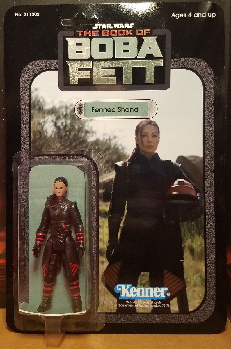 Star Wars Book of Boba Fett Fennec Shand Custom Figure | Etsy