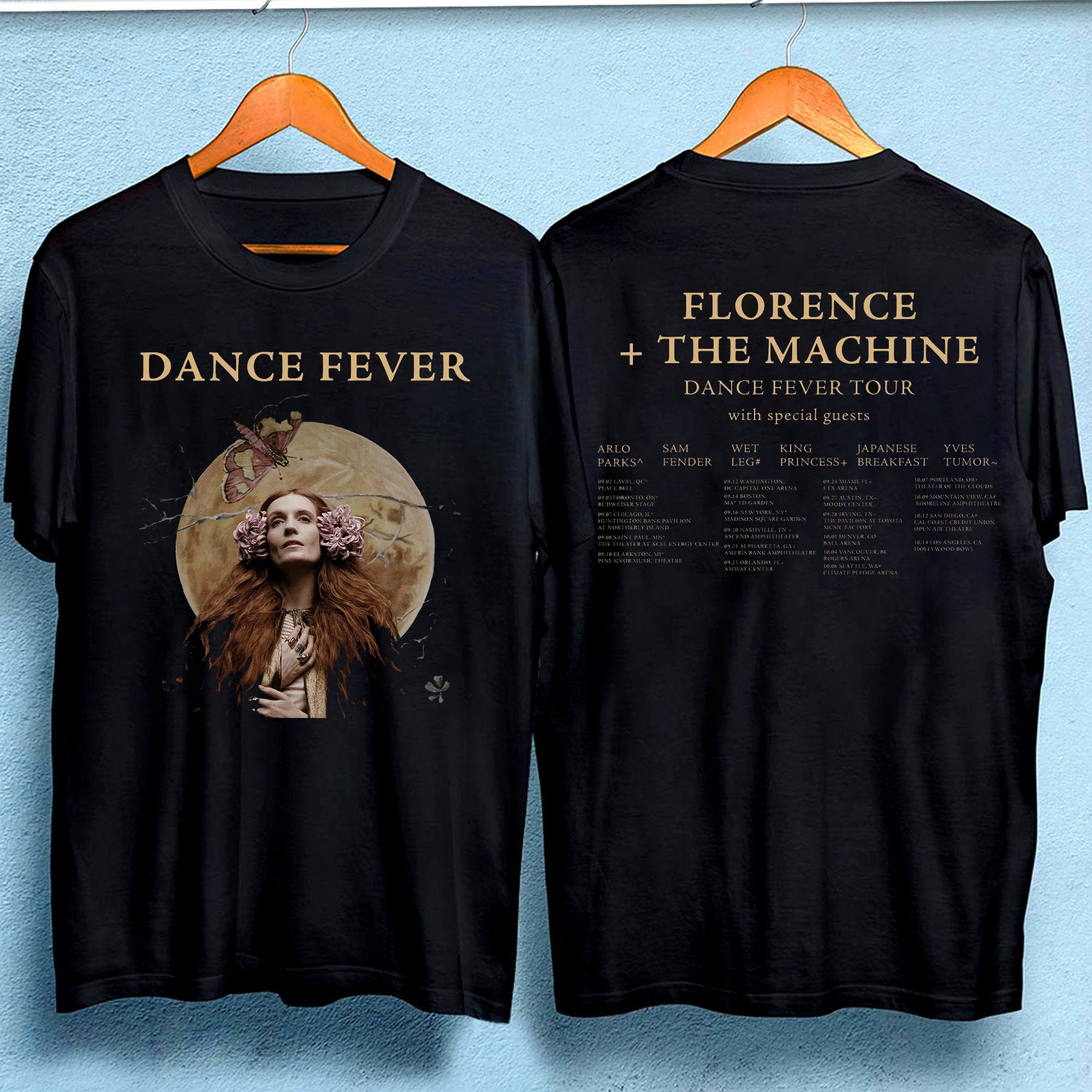 Discover Two Side Florence And The Machine 2022 Tour T-shirt