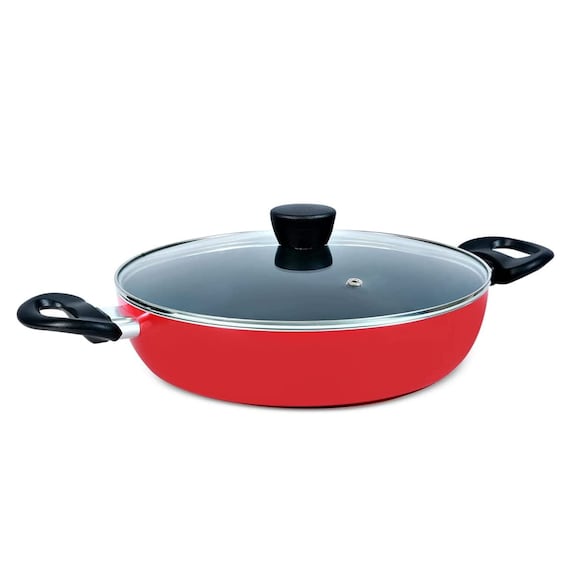 Nonstick Frying Pan with Lid 3-Qt Frying Pans Cooking Pan Fry Pan Skillet  with Lid Large Frying Pan Non Sticking Pan
