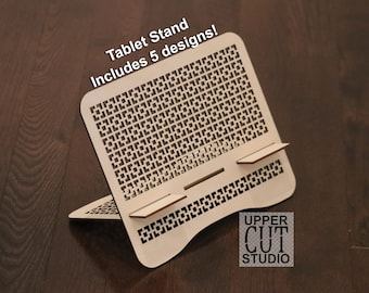 Tablet Stand SVG Files (5 designs)