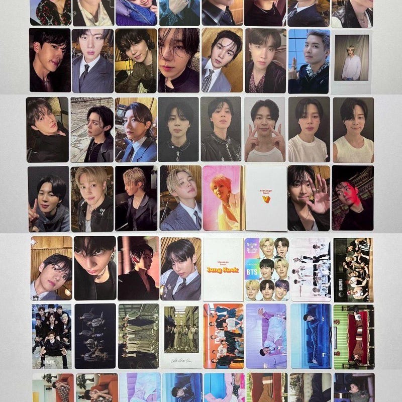 Bts Cards.pdf Bts Photocards Arirang - Etsy