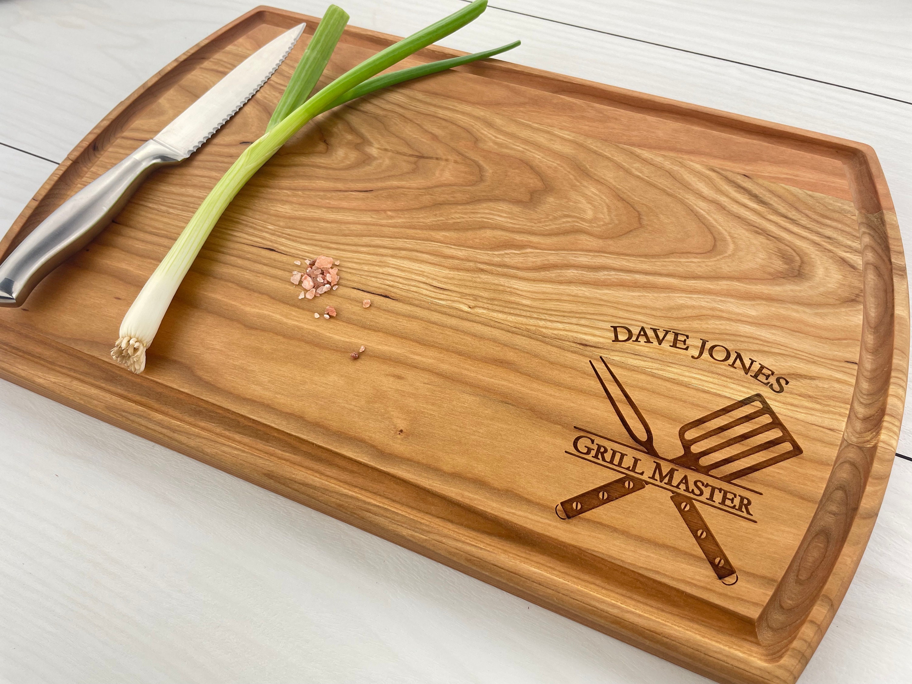 Bee Themed 4 pc Cutting Board and Utensil Set - Kitchen and Bath - Stylish  Engraving