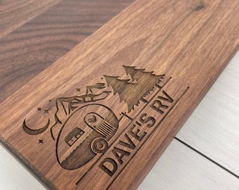 Tabla de cortar personalizada, tabla de cortar personalizada, tabla de cortar para autocaravana, tabla de cortar personalizada para autocaravana, vida en furgoneta, viaje por carretera, minicasa 118