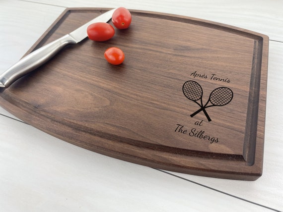 Personalized Cutting Board, Tennis Player, Tennis, Best Player, Love Sports, Tennis Tournament, Tennis Racket, Tennis Gift, 318