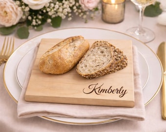Maple Cutting Board Wedding Favors, Personalized Custom Engraved Wood Board, Bridal Shower Gift, Bulk Wedding Keepsake