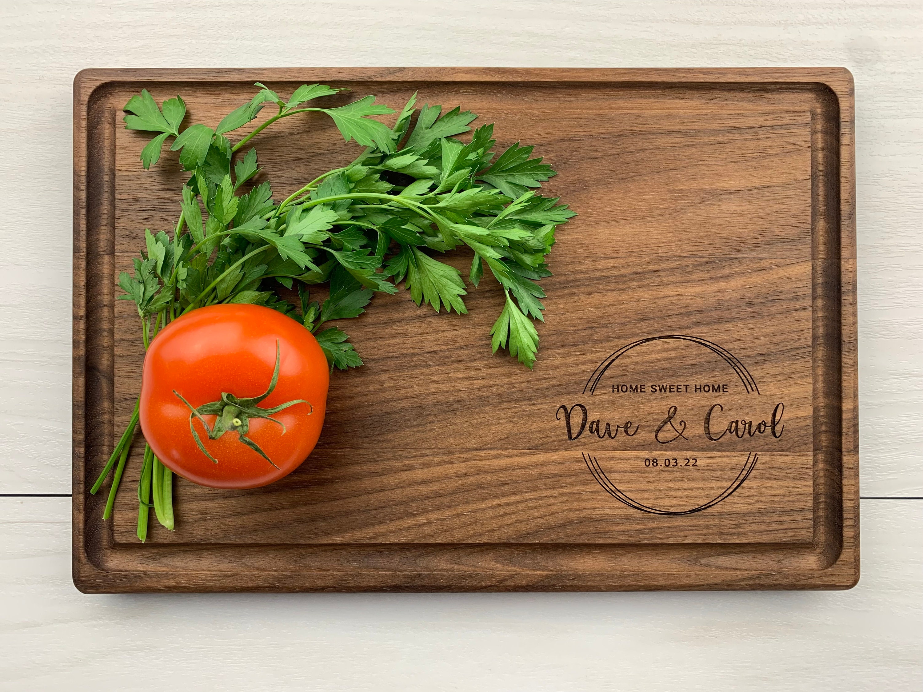 Personalized Cutting Board • Wedding Gift • Engagement • Gifts for