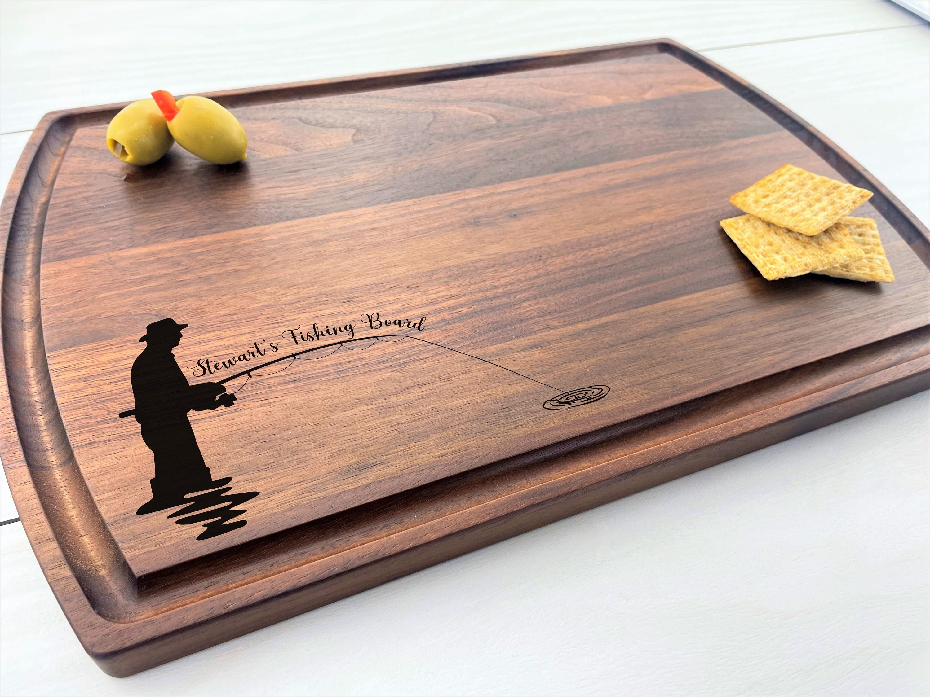 Personalized Cutting Board, Custom Cutting Board, Fishing, Fisherman, Fishing  Board, River Fishing, Fisherman's Gift, Fathers Day Gift, 498 -  Canada