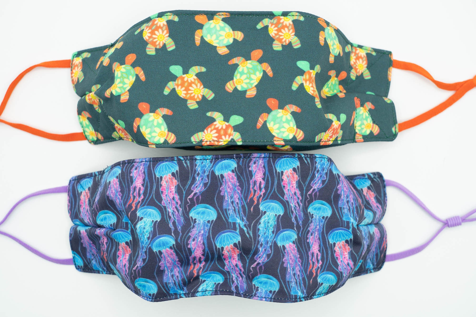 Turtle Mask 3D Face Mask. Adult Mask With Nose Wire Etsy