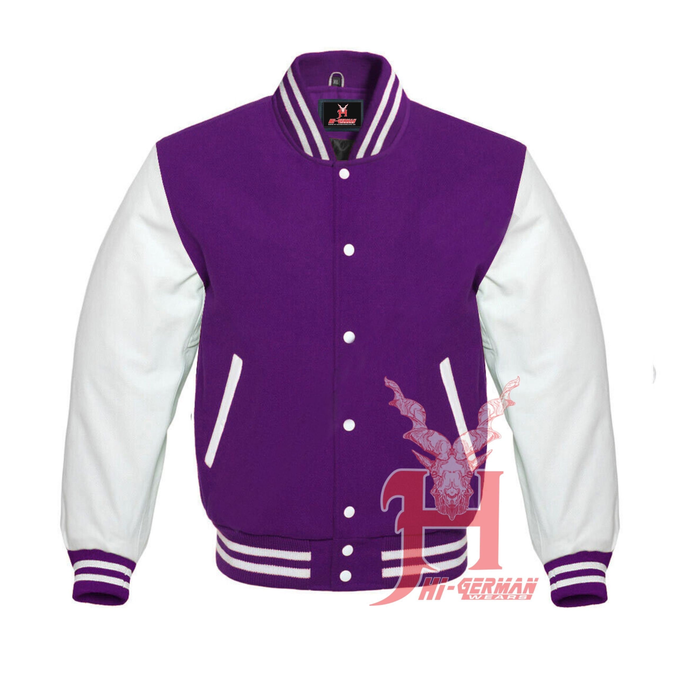 baseball jacket purple