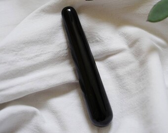 Massage stick obsidian