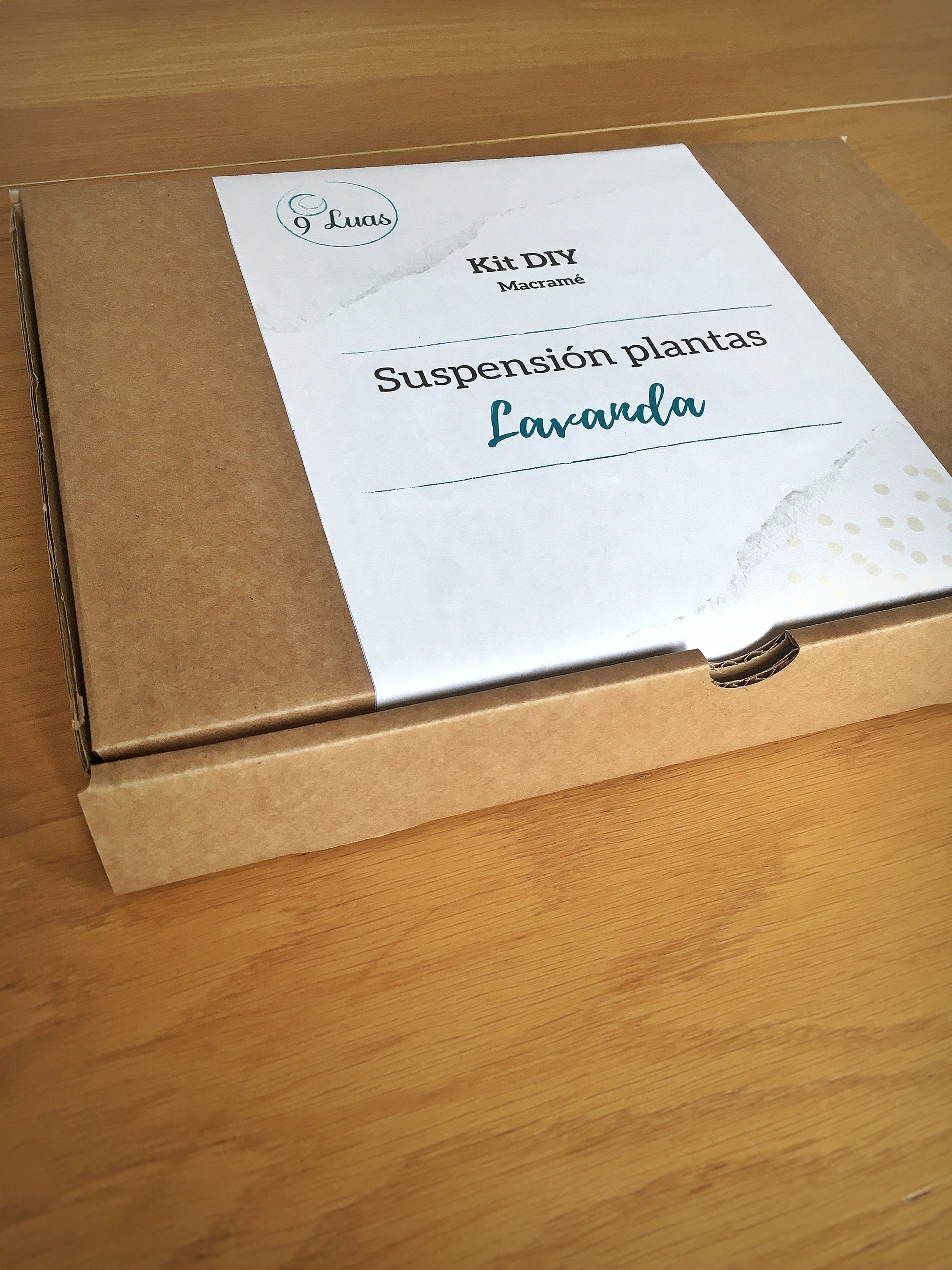 Macramé Diy Kit Suspension Des Plantes de Lavande