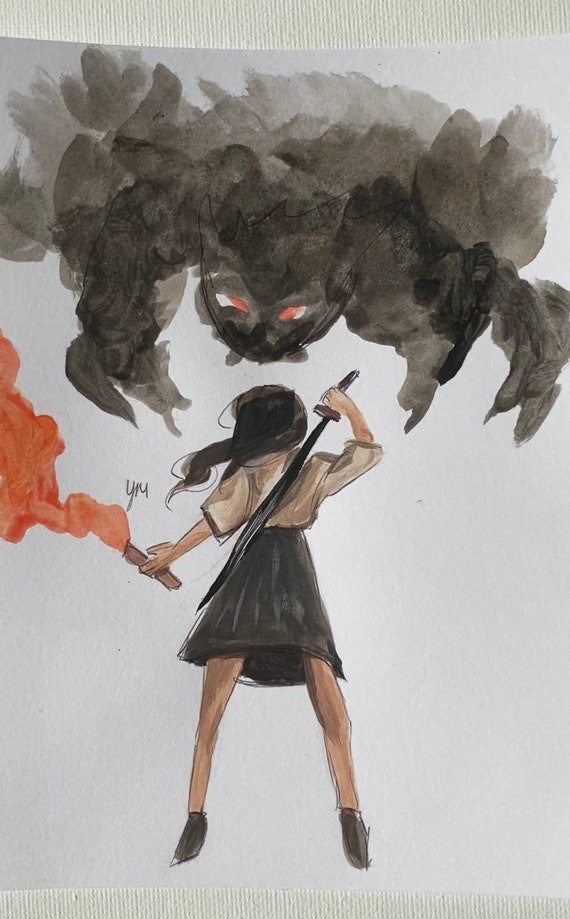The 5 Stages Of Grief Series Etsy