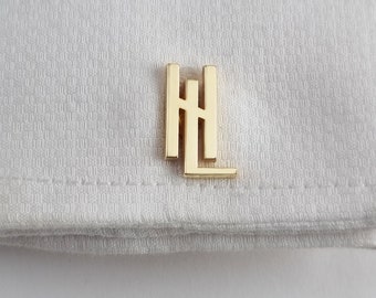 Dünne Manschettenknöpfe, Initialen Manschettenknöpfe, personalisierte Manschettenknöpfe, Groomsmen Geschenke, Bräutigam Hochzeit Manschettenknöpfe, Valentinstag Geschenk,Vatertagsgeschenk