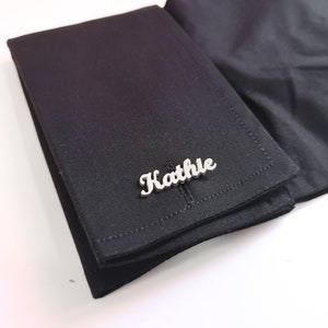 Gemelos con nombre, gemelos personalizados, regalo para padrinos de boda, gemelos de boda para novios, regalo para el día del padre, gemelos con letras, regalo para el día del padre para él