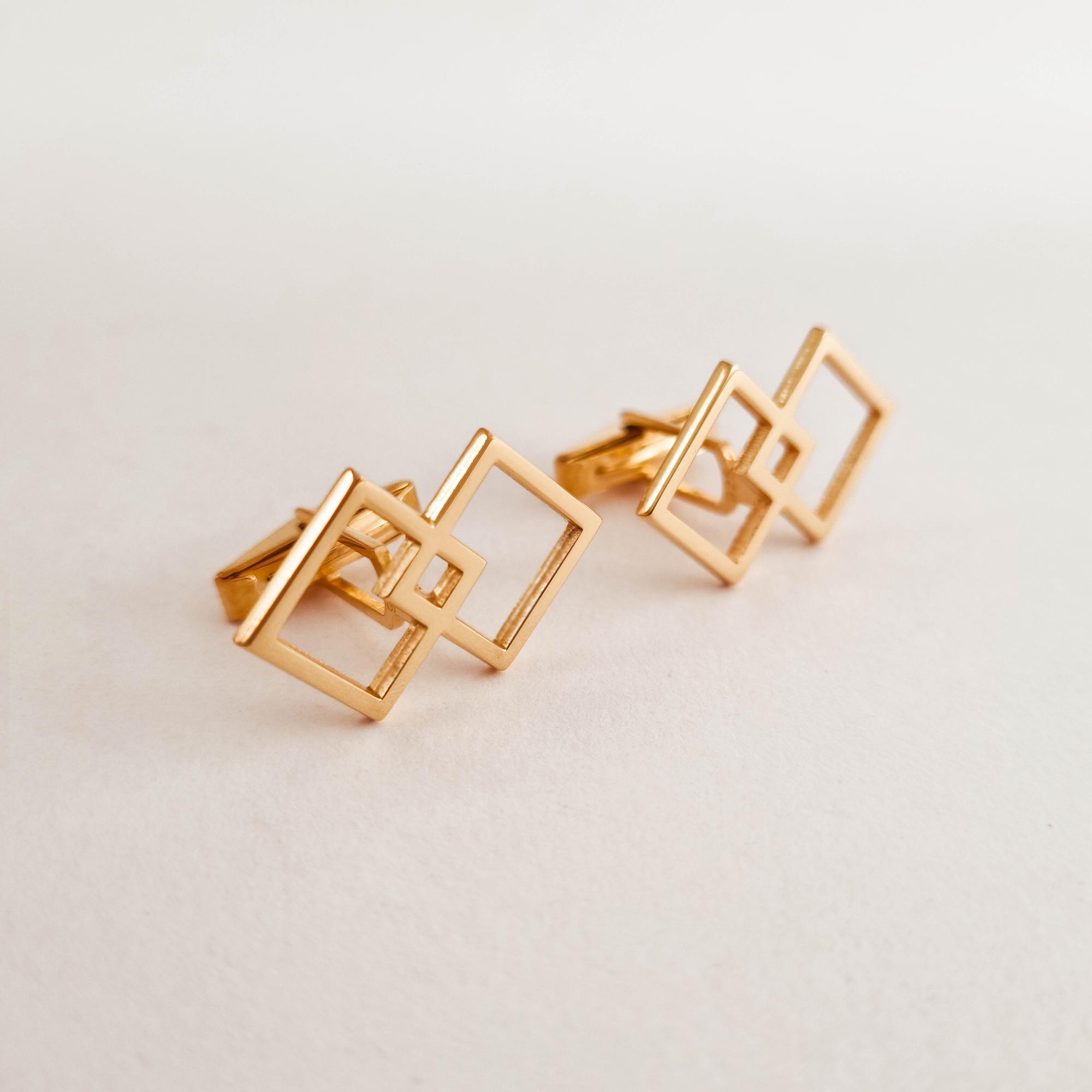 Boutons de manchette carrés en opale éthiopienne naturelle, bijoux en