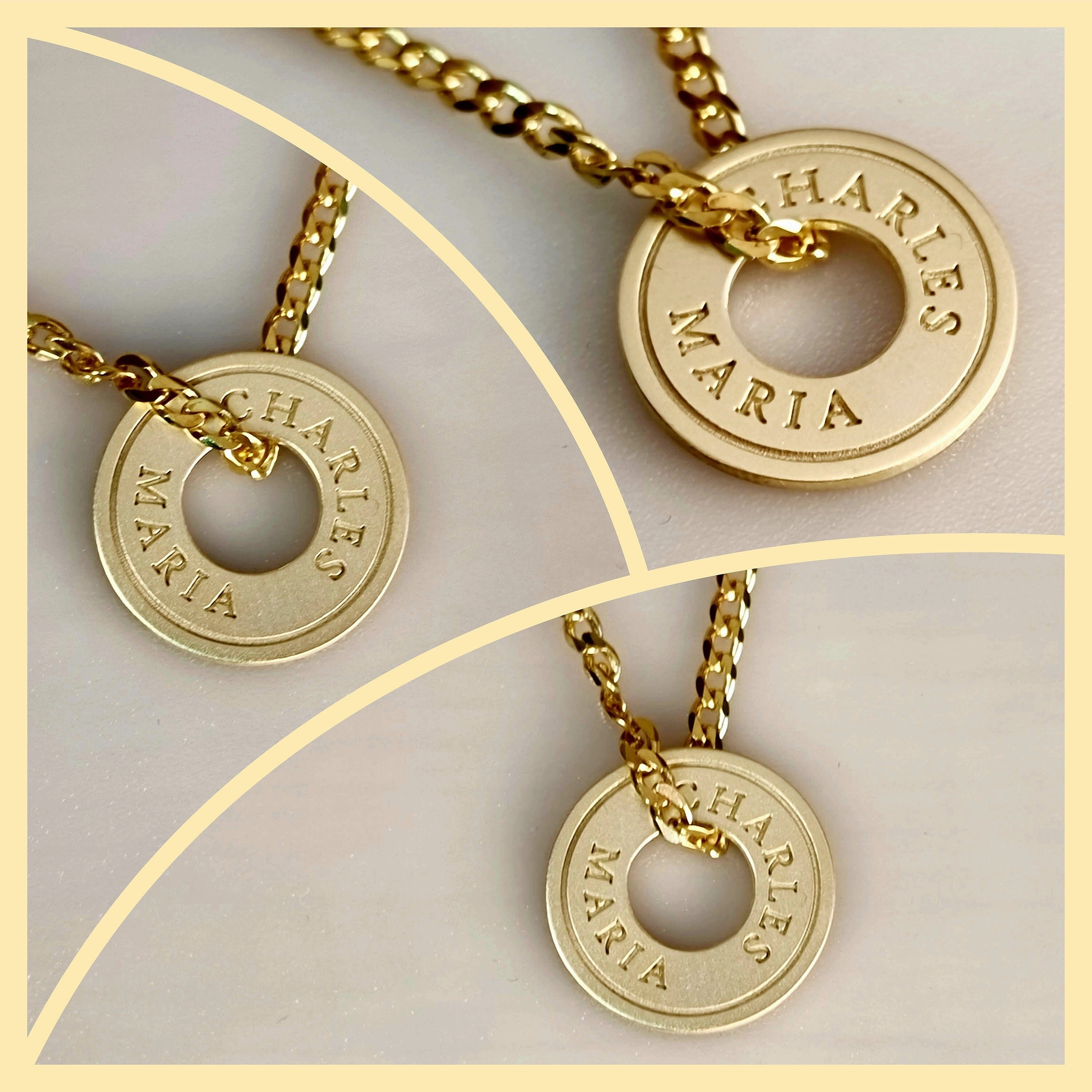 Dad Necklace With Names