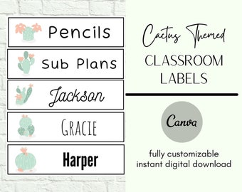 Cubby Name Plates Etsy