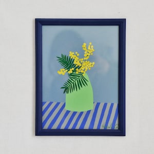 Mimosa Fine Art Print | Acrylic Painting